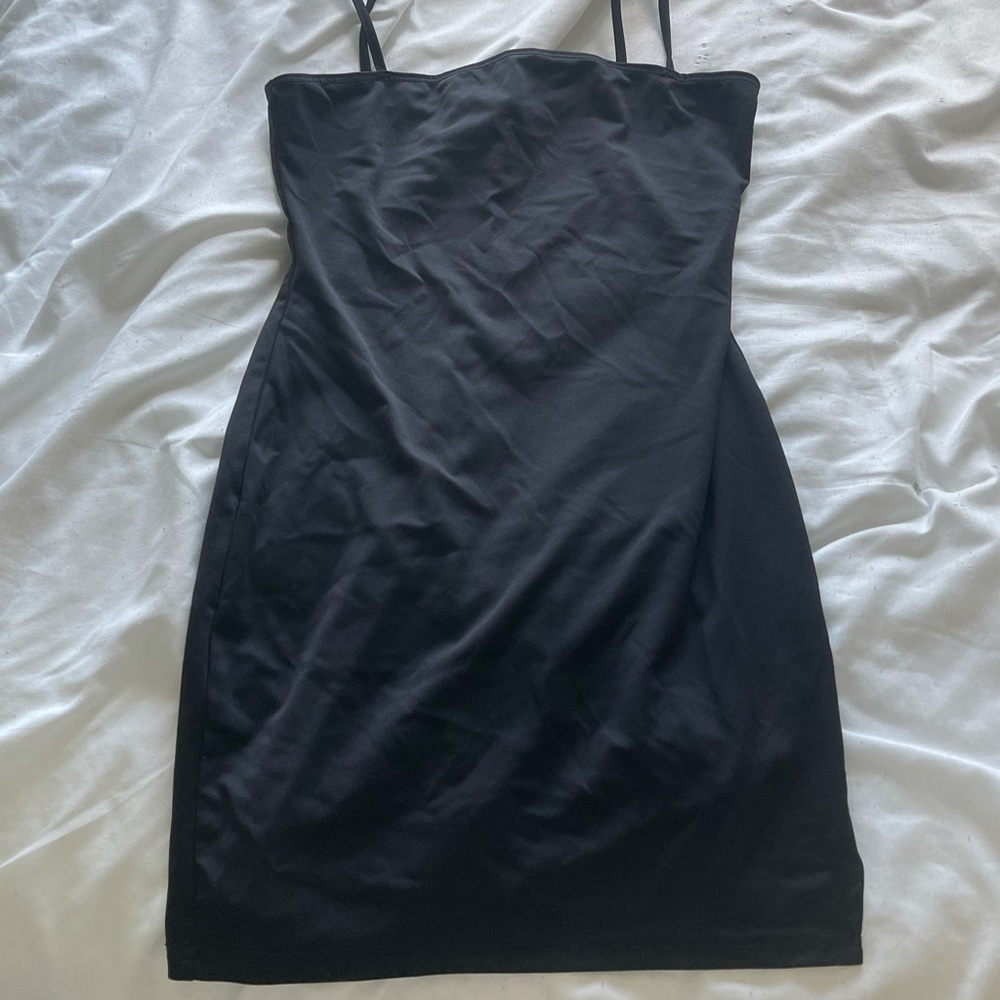 shein bodycon black dress - Picture 1 of 2